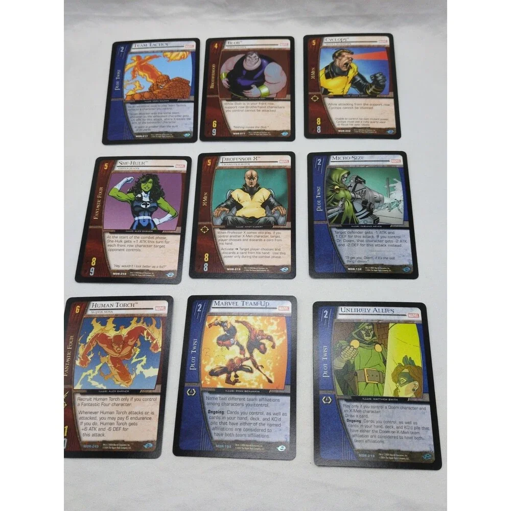 (53) Vs System Trading Cards Commons Uncommons